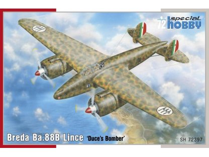 SPECIAL HOBBY 1/72 Breda Ba.88B Lince Duces Bomber (re-issue)