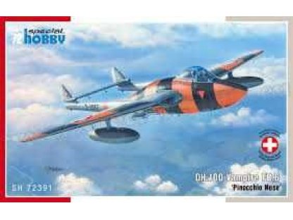 SPECIAL HOBBY 1/72 DH.100 Vampire FB.6 Pinocchio Nose (4x camo)