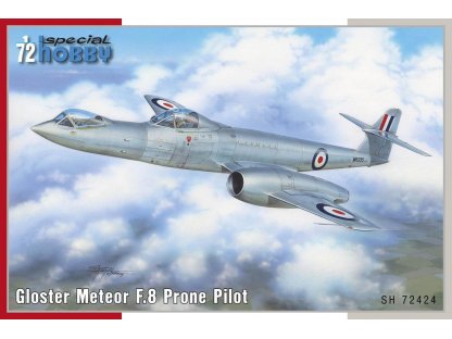 SPECIAL HOBBY 1/72 Gloster Meteor F.8 Prone Pilot