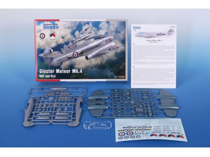 SPECIAL HOBBY 1/72 Gloster Meteor Mk.4 RAF and KLu