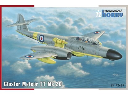 SPECIAL HOBBY 1/72 Gloster Meteor TT MK.20 (4x camo)