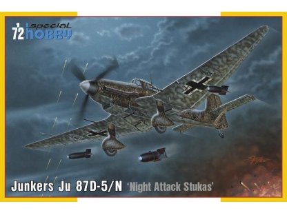SPECIAL HOBBY 1/72 Ju 87D-5/N Night Attack Stukas