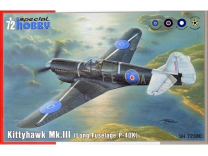 SPECIAL HOBBY 1/72 Kittyhawk Mk.III (Long Fuselage P-40K)