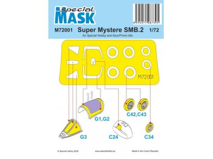 SPECIAL HOBBY 1/72 Mask for SMB-2 Super Myster