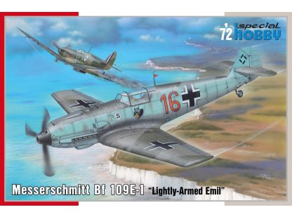 SPECIAL HOBBY 1/72 Messerschmitt Bf 109E-1 Lightly-Armed Emil