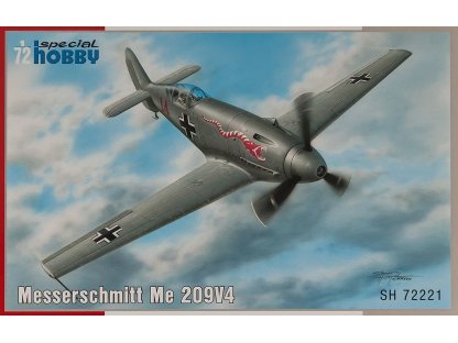 SPECIAL HOBBY 1/72 Messerschmitt Me 209V4 (2x camo)