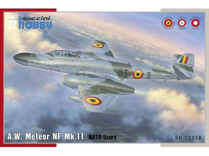 SPECIAL HOBBY 1/72 Meteor NF Mk.11 NATO Users