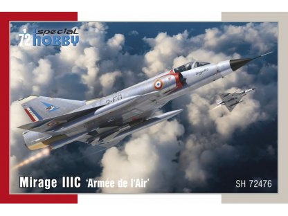 SPECIAL HOBBY 1/72 Mirage IIIC Armée de lAir (4x camo)