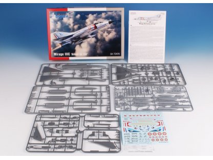 SPECIAL HOBBY 1/72 Mirage IIIC Armée de lAir (4x camo)