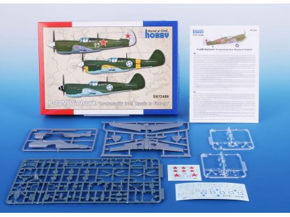 SPECIAL HOBBY 1/72 P-40M Warhawk Involved from Russia to Finland