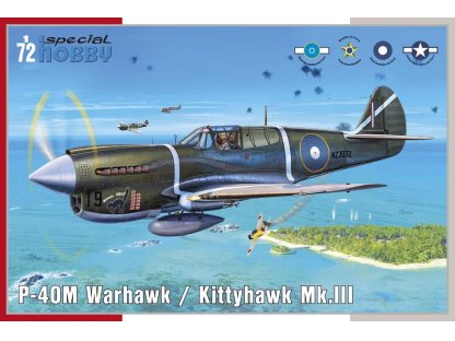 SPECIAL HOBBY 1/72 P-40M Warhawk / Kittyhawk Mk.III