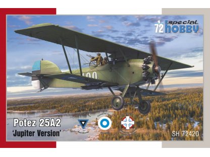 SPECIAL HOBBY 1/72 Potez 25A2 Jupiter Version (3x camo)