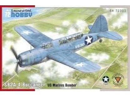 SPECIAL HOBBY 1/72 SB2A-4 Buccaneer US Marines Bomber