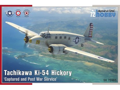 SPECIAL HOBBY 1/72 Tachikawa Ki-54 Hickory Captured&Post War S.