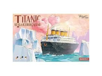 SUYATA Egg Titanic Seal + Iceberg Scene