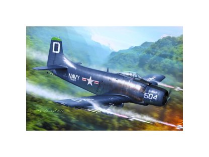 SWORD 1/72 AD-3/4 (early) Skyraider over Korea