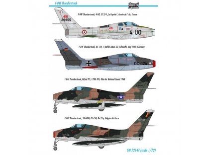 SWORD 1/72 F-84F Thunderstreak