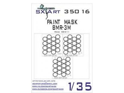 SX-ART 1/35 Mask BMR-3M Painting Mask for MENG SS011