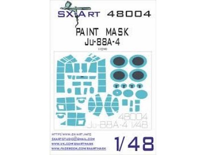 SX-ART 1/48 Ju-88A-4 Painting Mask for ICM