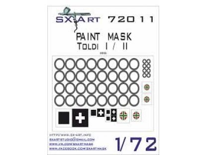 SX-ART 1/72 Toldi I/II Painting Mask for IBG