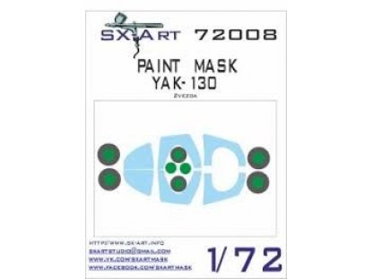 SX-ART 1/72 Yak-130 Painting Mask for ZVE