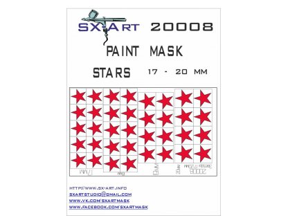 SX-ART Mask Stars 17 - 20mm