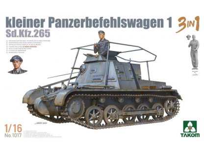 TAKOM 1/16 Sd.Kfz.265 Kleiner Panzerbefehlswagen 1 3in1