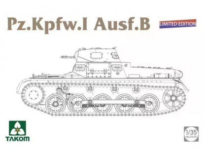 TAKOM 1/35 2145B Pz.Kpfw. I Ausf. B Limited Edition