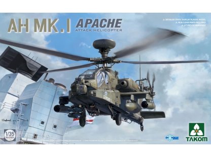 TAKOM 1/35 AH-64 Mk. I Apache Attack Helicopter
