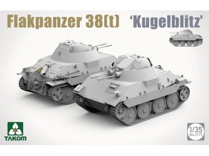 TAKOM 1/35 Flakpanzer 38(t) Kugelblitz