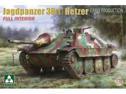 TAKOM 1/35 Jagdpanzer 38(t) Hetzer Early Production With Full Interior