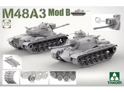 TAKOM 1/35 M48A3 Model B Patton