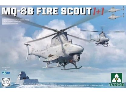 TAKOM 1/35 MQ-8B Fire Scout 1+1