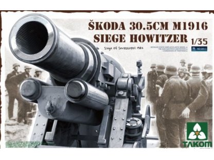 TAKOM 1/35 Skoda 30,5Cm M1916 Siege Howitzer