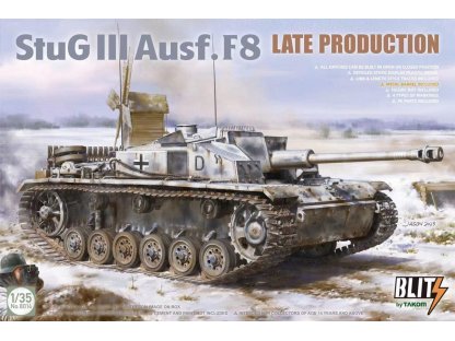 TAKOM 1/35 StuG III Ausf. F8 Late Production