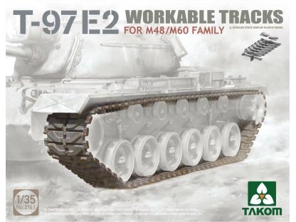 TAKOM 1/35 T-97E2 Workable Tracks for M48 / M60 Family