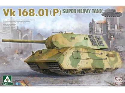 TAKOM 1/35 VK 168.01 (P) Super Heavy Tank