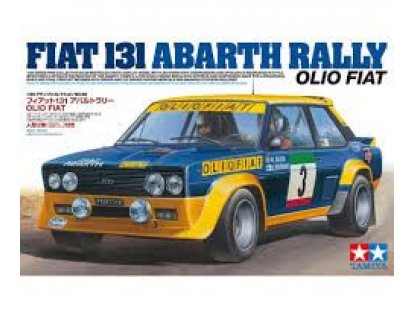 TAMIYA 1/20 131 Abarth Rally Olio Fiat