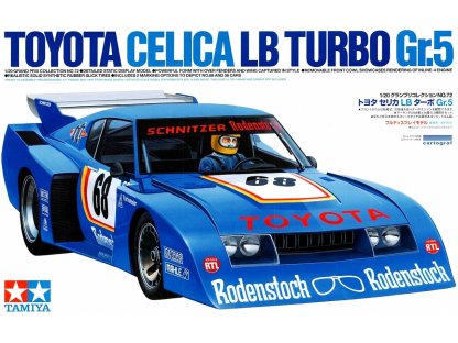 TAMIYA 1/20 Toyota Celica LB Turbo Gr.5