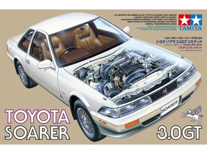 TAMIYA 1/24 Toyota Soarer 3.0GT Limited