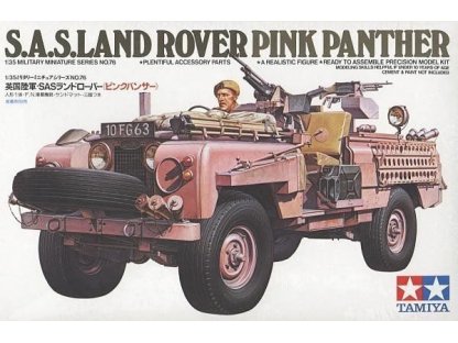 TAMIYA 1/35 British SAS Pink Panther Land Rover
