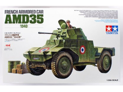 TAMIYA 1/35 French Armored Car AMD35 1940
