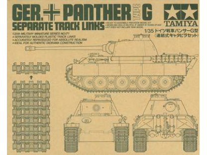 TAMIYA 1/35 Panther Ausf.G Separate Track
