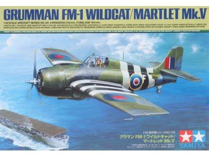 TAMIYA 1/48 Grumman FM-1 Wildcat/Martlet Mk.V