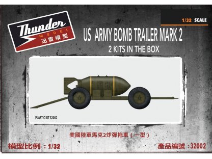 THUNDER MODEL 1/32 US Army Comb Trailer Mark 2 (2 Kits)