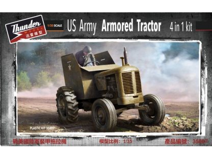 THUNDER MODELS 1/35 US Army Armored Tractor 4 in 1 Kit