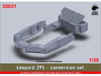 TORO 1/35 35031 Leopard 2PL - Conversion Set (3D Print) for HB82401