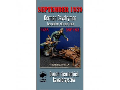 TORO 1/35 Wrzesień 1939 - Dwóch Niemieckich Kawalerzystów