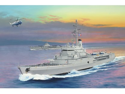 TRUMPETER 1/350 French Navy Helicopter Cruiser Jeanne d’Arc 1964