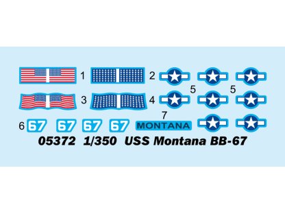 TRUMPETER 1/350 USS Montana BB-67